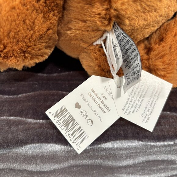 RARE Jellycat Medium Bashful Golden Bunny BNWT - Picture 6 of 6